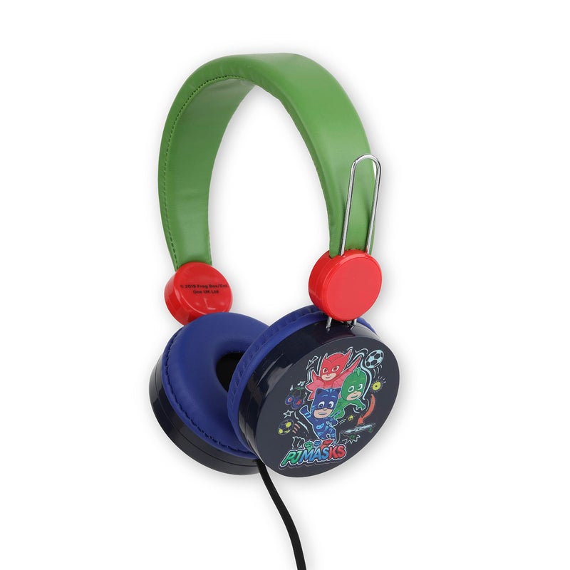 SAKAR PJ Masks Over The Ear Headphones HP1-01057 | Soft and Cushioned Ear Pieces to Fit Any Size, Adjustable Headband Headphones, Great Sound, Volume Limiting Technology - Image 1